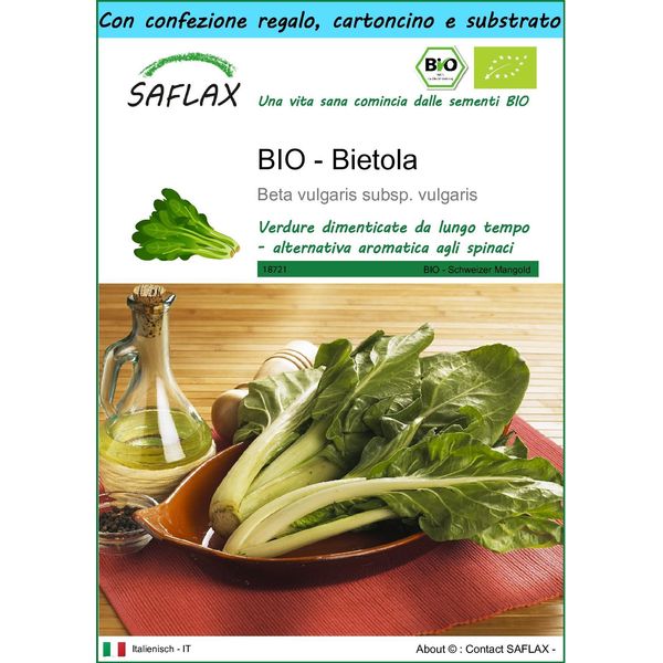 Saflax Set Regalo -- Bietola - 150 Semi - Beta-image
