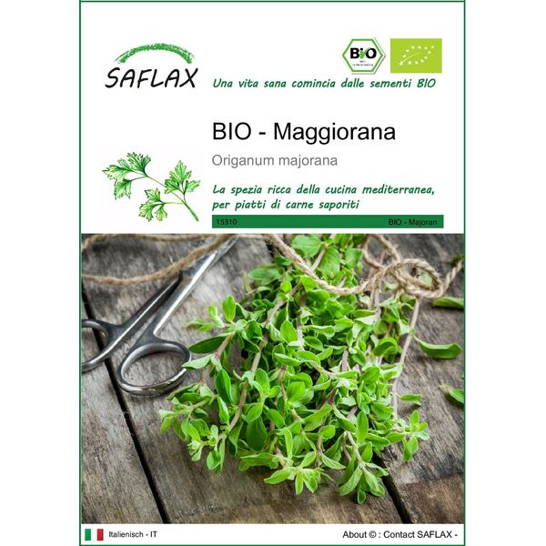 Saflax -- Maggiorana - 700 Semi - Origanum-image