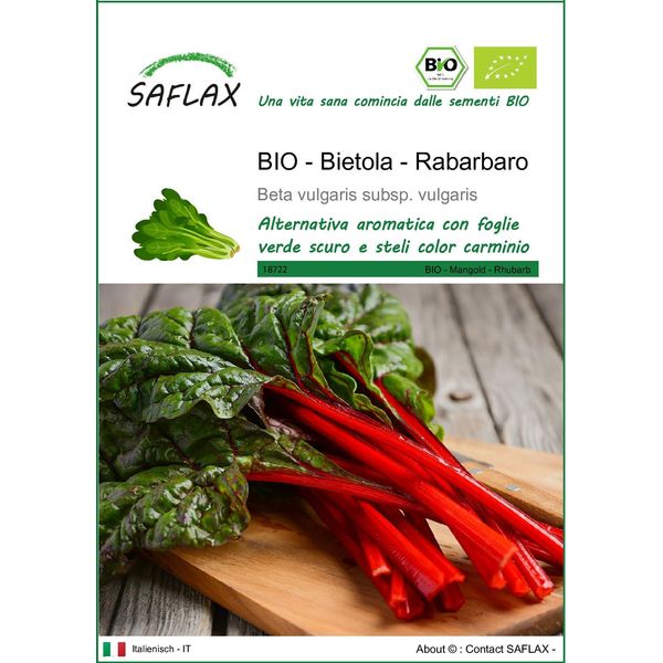 Saflax -- Bietola - Rabarbaro - 50 Semi - Beta-image