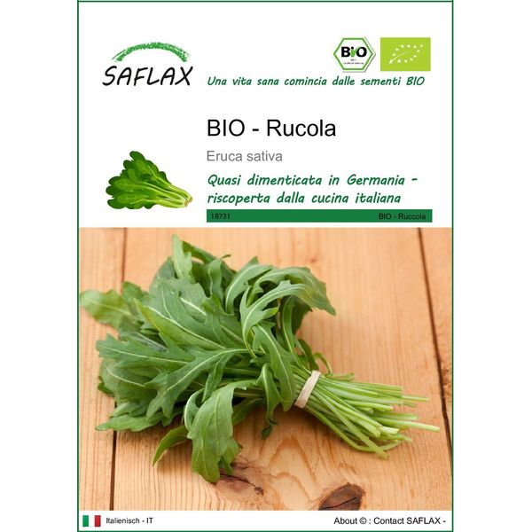 Saflax -- Rucola - 3000 Semi - Eruca-image