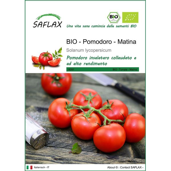 Saflax -- Pomodoro - Matina - 10 Semi - Solanum-image