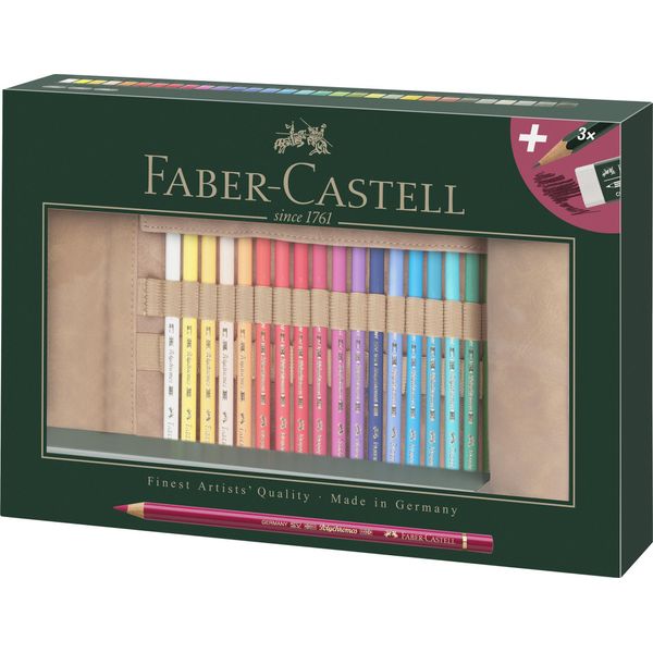 Faber Castell FC-110030 Roletui Faber-Castell Polychromos Potloden 30 Stuks-image
