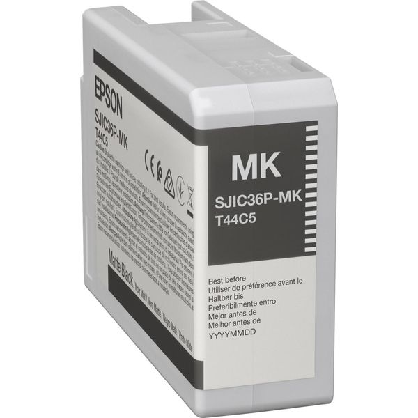 Epson SJIC36P(MK) - 80 Ml - Nero - Originale-image