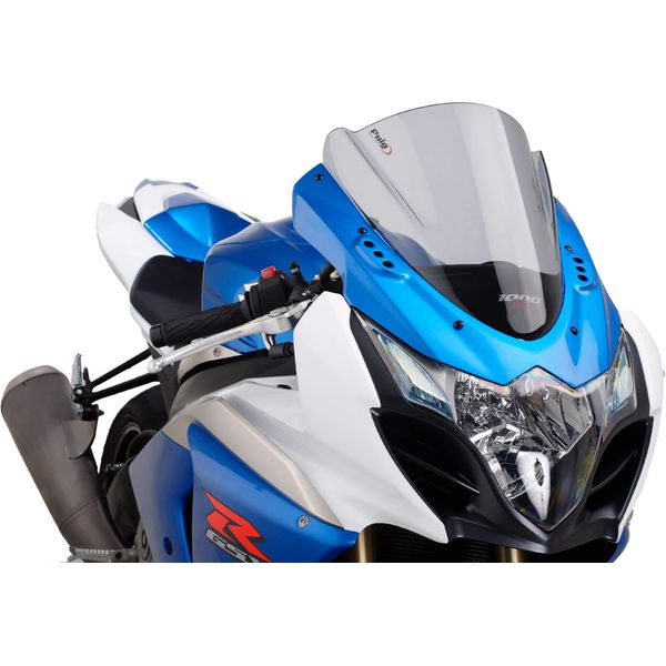 Cupolino Puig Z-Racing Fumè Chiaro Per Suzuki Gsx-R-image