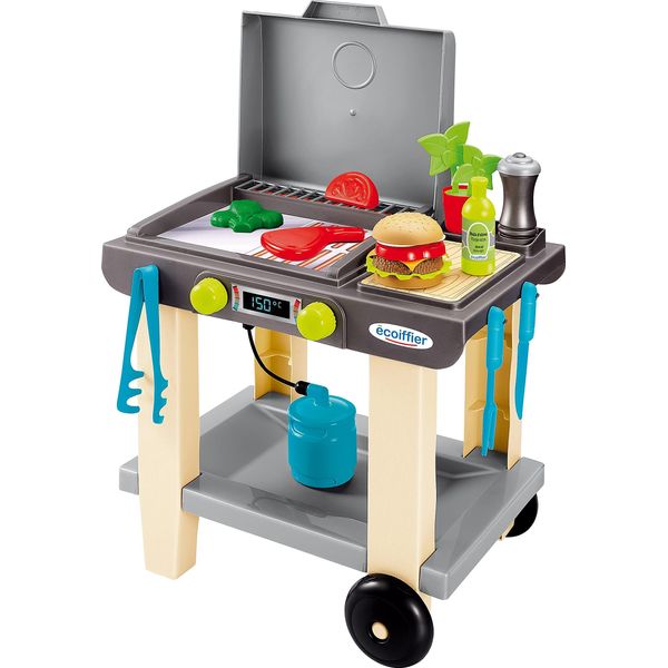 Ecoiffier Plancha Grill, Grill Giocattolo, Giocattolo, Bbq, Con Accessori, Giocattolo Per Bambini, Bambini, 7600004669-image
