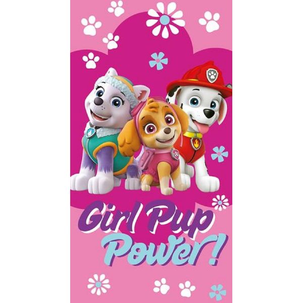 Paw Patrol Bagno Tuch Girl Power 70 X 140 Cm-image