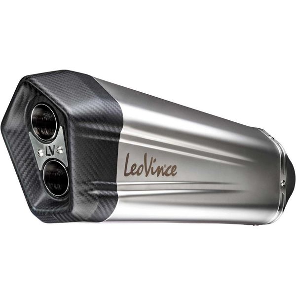 Marmitta Slip-On Leovince LV-12 Acciaio Inox Omologata Per Ktm 1290 Super Adventure R/St-image