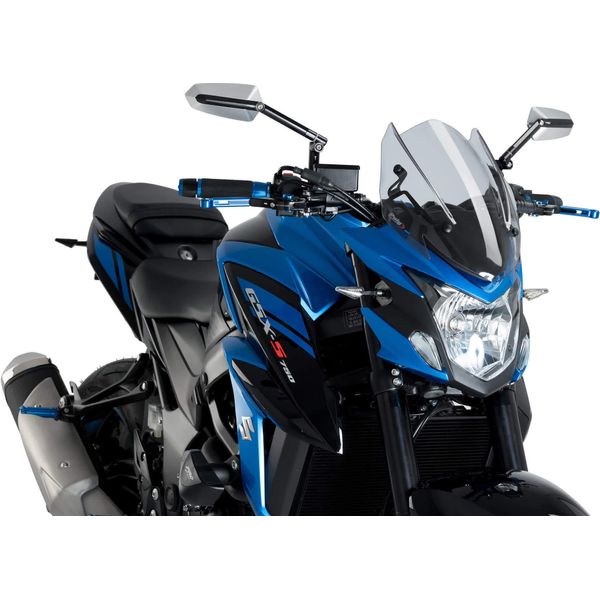 Cupolino Puig Naked Sport Fumè Chiaro Per Suzuki Gsx-S-image