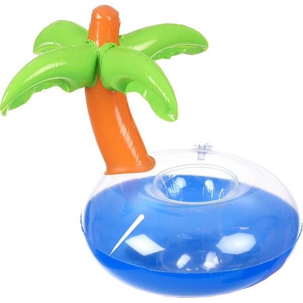Accessorio Per Feste Con Porta Bibite A Forma Di Palma, Colorato - Taglia Unica-image