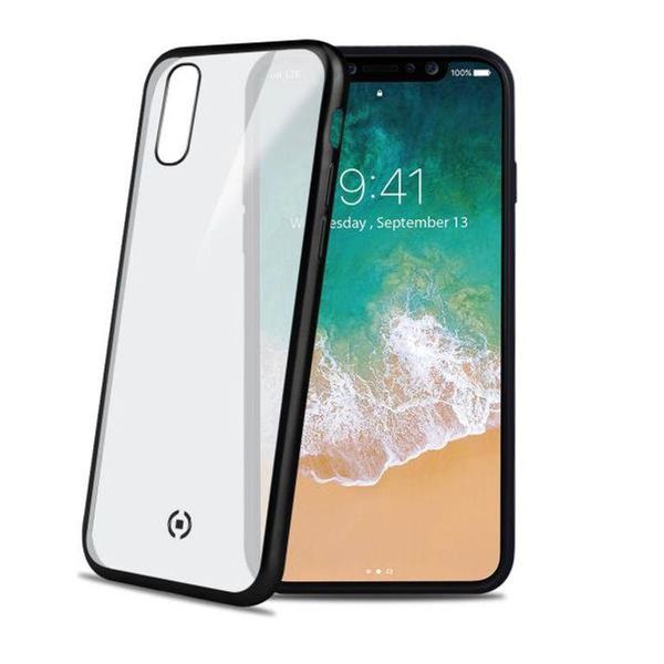 Celly LASERMATT900BK Custodia Per Cellulare Cover Nero, Trasparente-image