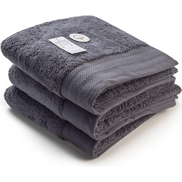 A&R AR603 | Asciugamano Eccellente Cotone Deluxe - 60 X 110 Cm - Colore: Grigio Scuro - Dimensioni: 60 X 110 Cm-image