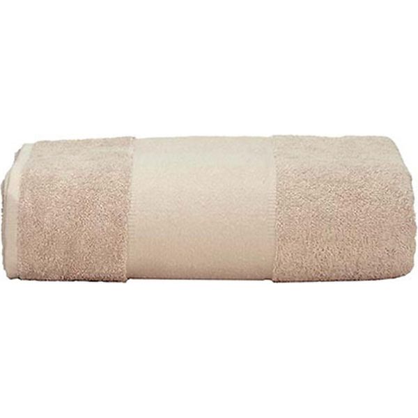 A&R AR077 | Print-Me® Big Towel - Asciugamano Da Bagno - 100 X 210 Cm - Colore: Sabbia - Dimensioni: 100 X 210 Cm-image