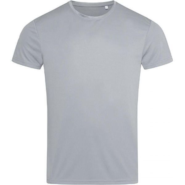 Stedman ST8000 | Maglietta Sportiva Attiva A Girocollo + ACTIVE-DRY - Colore: Grigio Argento - Taglia: 3XL-image