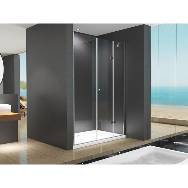 Glaswerk Westfalen - Porta Doccia Anna 155X195 Cm, Vetro Trasparente-image