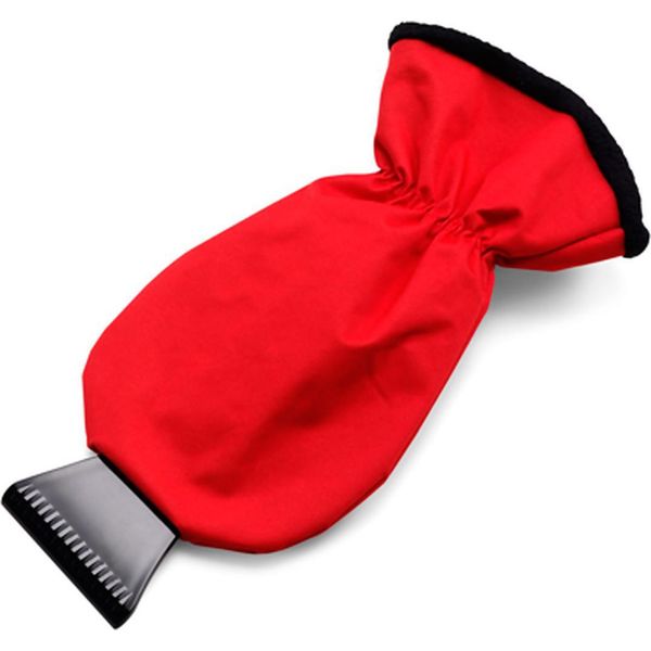 Raschiaghiaccio Con Guanto Protettivo Xxl - Colore: Rosso - Taglia: Unica-image