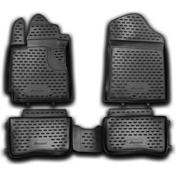 Tappetini In Gomma Per Auto Novline Kia Picanto 2011-2017-image