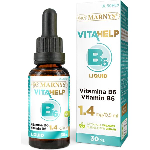 Marnys® Liquid Vitamin B6 30 Ml - Assorbimento Rapido Per L'energia E La Salute Del Sistema Nervoso-image