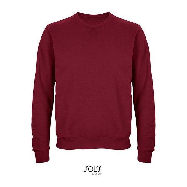 Sols 03814 | Felpa Girocollo Columbia Unisex - Colore: Borgogna - Taglia: 3XL-image