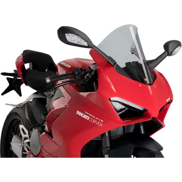 Cupolino Puig R-Racer Fumè Chiaro Omologato Abe Per Ducati-image