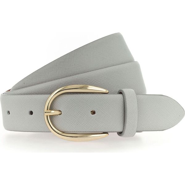 Vanzetti Pelle Cintura 30Mm Leather Belt W75 Light Grey Grigio Chiaro-image