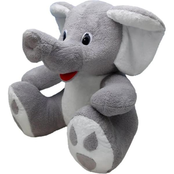 Elefante Bimbo 60 Cm, Grigio-image