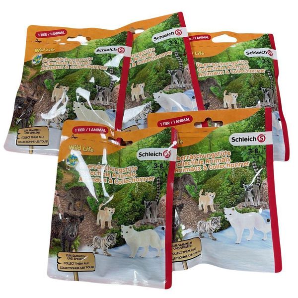 Schleich Wild Life Serie 2 Borsa A Sorpresa 1 Figura Da Collezione 87860-image