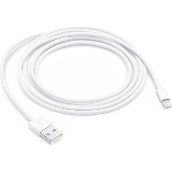 Cavo Apple Da Lightning A Usb MD819M/A Cavo Di Ricarica Lightning Da 2 Metri Bianco-image