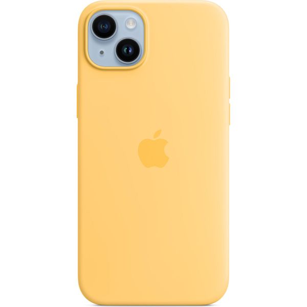 Etui Apple Mptd3Zm/A Iphone 14 Plus / 15Plus 6.7 Magsafe ŻółTy/Sunglow Custodia In Silicone-image