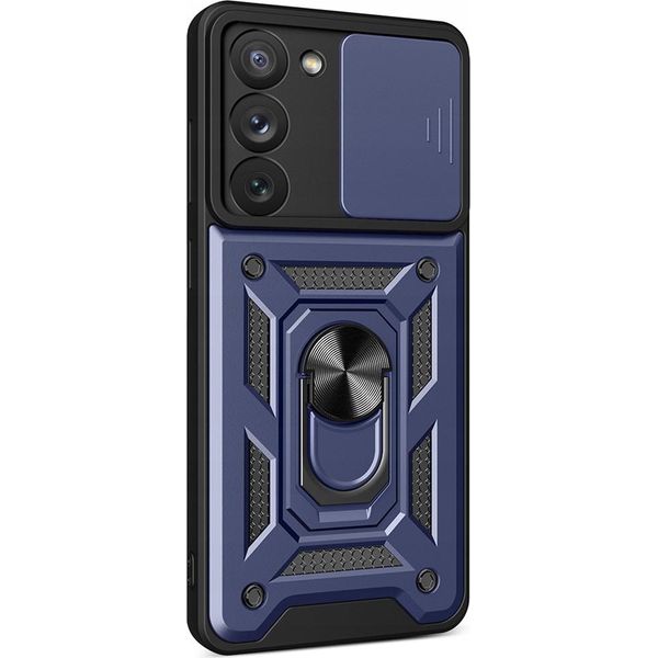 Custodia Hybrid Armor Per Samsung Galaxy S23 Blu-image