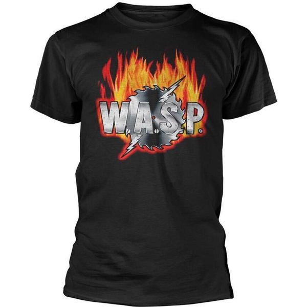 W.A.S.P - Maglietta Logo Per Uomo/Donna Unisex PH2446 (Xl) (Nero)-image