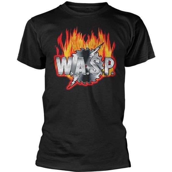 W.A.S.P - Maglietta Logo Per Uomo/Donna Unisex PH2446 (M) (Nero)-image