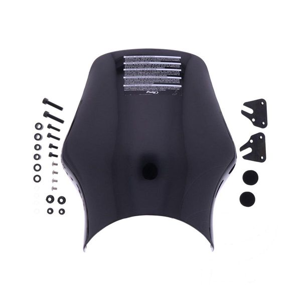 Parabrezza Moto Puig Naked Nero-image