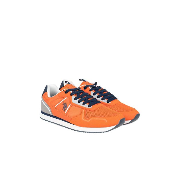 U.S. Polo Assn. Scarpe Uomo Tessile Arancione SF19422 - Taglia: 42-image