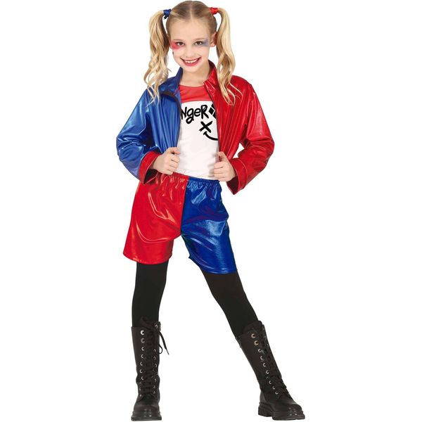 Guirca Costume Da Ragazza Glamour Pericolosa 3-4 Anni 3-4 Anni-image