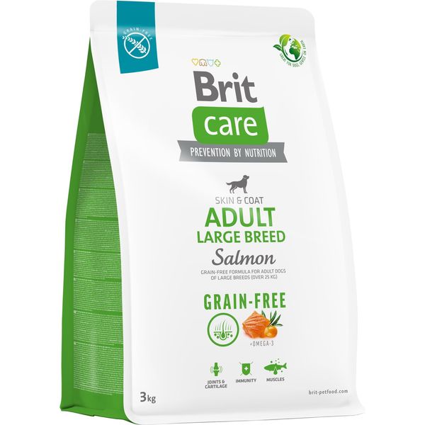 Brit Care Dog Senza Cereali S Lososem Adult Large Breeds 3 Kg-image