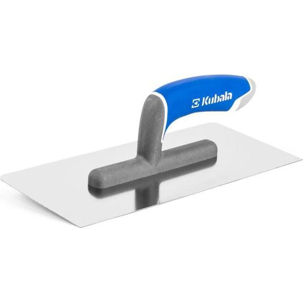 Levior Frattazzo Liscio In Acciaio Inox 130X270Mm, Due Angoli Arrotondati, G-24 266-image