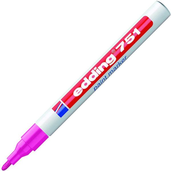 10X Edding ED-751-9-009 Edding 751 Pennarello Creativo Rosa 1,0 - 2,0 Mm-image