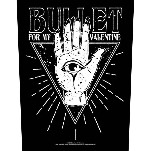 Bullet For My Valentine - All Seeing Eye - Toppa RO8268 (Taglia Unica) (Nero/Bianco)-image
