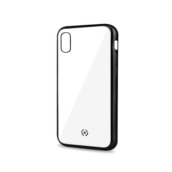 Celly Laser Matt Custodia Per Cellulare 15,5 Cm (6.1") Cover Trasparente, Nero"-image