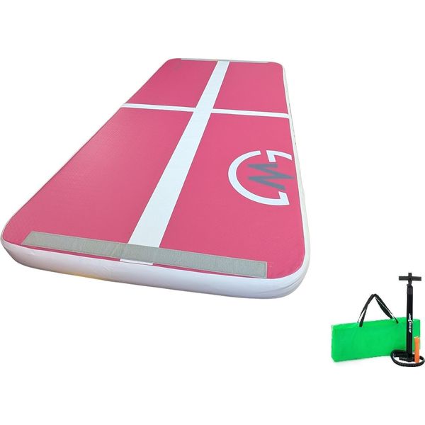 Tappetino Gonfiabile Airtrack Master 200 X 100 X 10 Cm - Rosa - Bianco-image