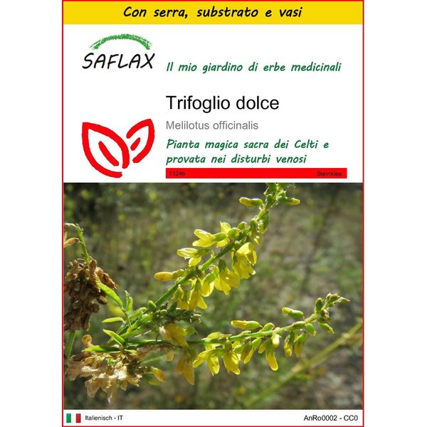 Saflax Insieme Di Coltivazione - Trifoglio Dolce - 250 Semi - Melilotus-image