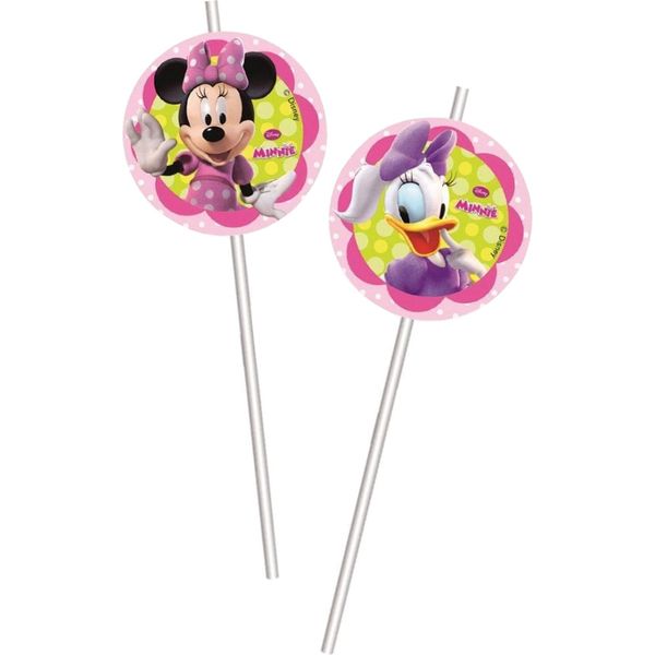 Disney - Cannucce Monouso, Confezione Da 6 Pezzi SG31542 (Taglia Unica) (Colorate)-image