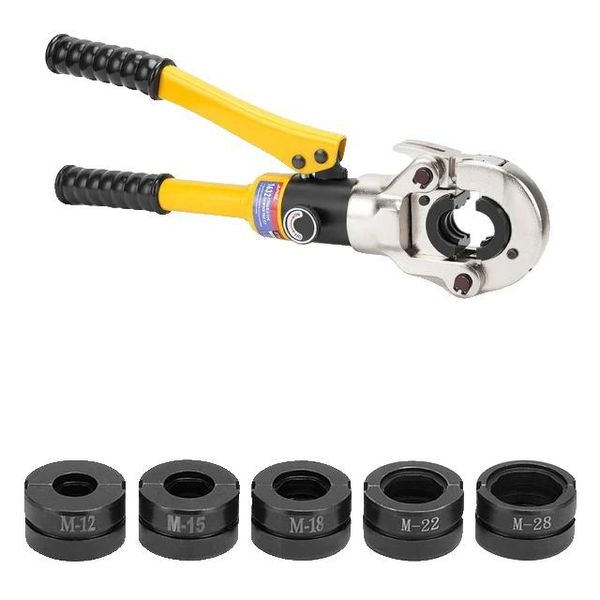 Attrezzi Di Serraggio Idraulico Per Tubi Pex, Cuscinetto Europeo, Compatibili Con Tubi In Pex, Acciaio Inox E Rame, M12 15 18 22 28 Mm-image