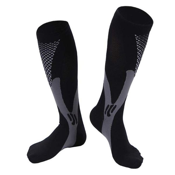 2 Paia - Calze Sportive A Compressione, Calze A Compressione, Calze Sportive, Calze A Compressione Ideali Per Tutti Gli Sport, Calze - Pressosox S/M-image