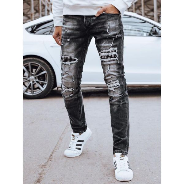Pantaloni Denim Da Uomo Denn Nero S29-image