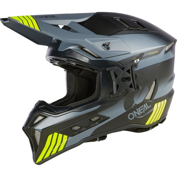 O´Neal Casco EX-SRS Hitch Nero/Grigio/Giallo Xl (61/62 Cm)-image