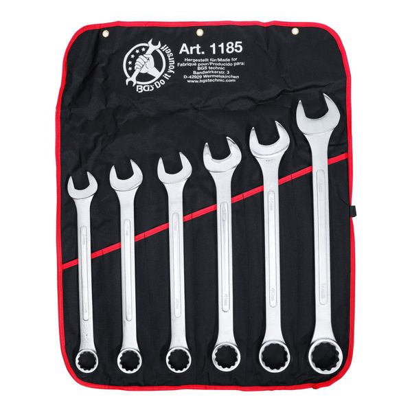 Bgs Do It Yourself Maul-RingschlüSsel-Satz Xxl Sw 34 - 50 Mm 6-Tlg. (1185)-image