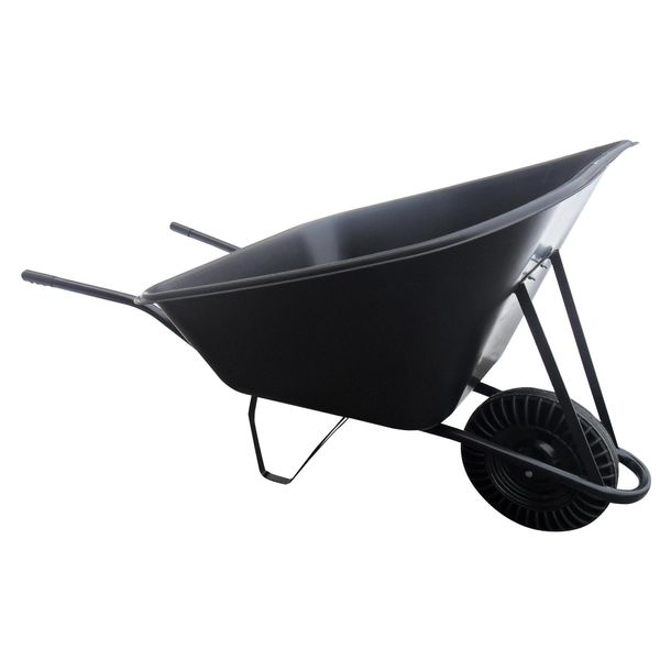 Huka Carriola Economica 210 L Secchio Pieno In Gomma Plastica 100 Kg-image