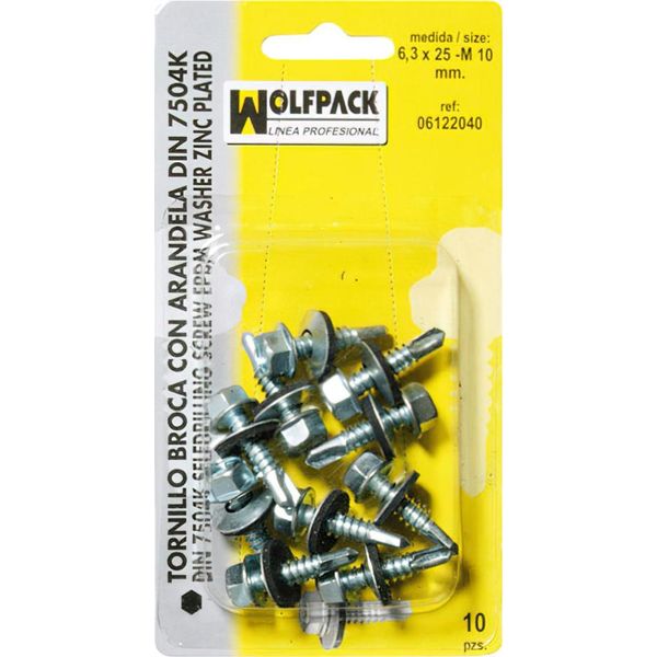 Wolfpack Linea Profesional Trapano A Vite 4,8X19-8 Mm (20 Pezzi)-image