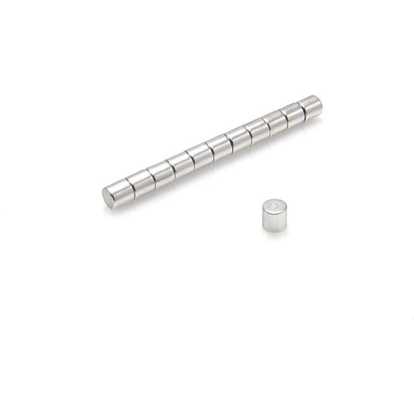 Magneti Al Neodimio Cilindrici 5 X 5 Mm 50 Pezzi N38-image